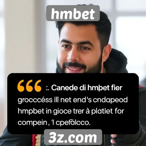 Feedback de usuários sobre a experiência no hmbet